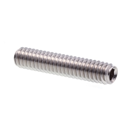 Prime-Line Socket Set Screw 1/4in-20 X 1-1/4in Grade 18-8 Stainless Steel 10PK 9183784